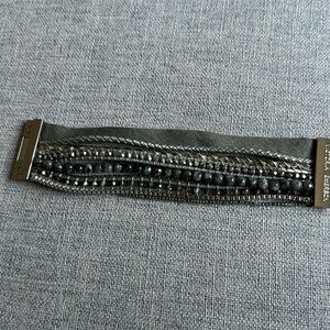 Victoria Emerson Magnetic Bracelet (Silver)